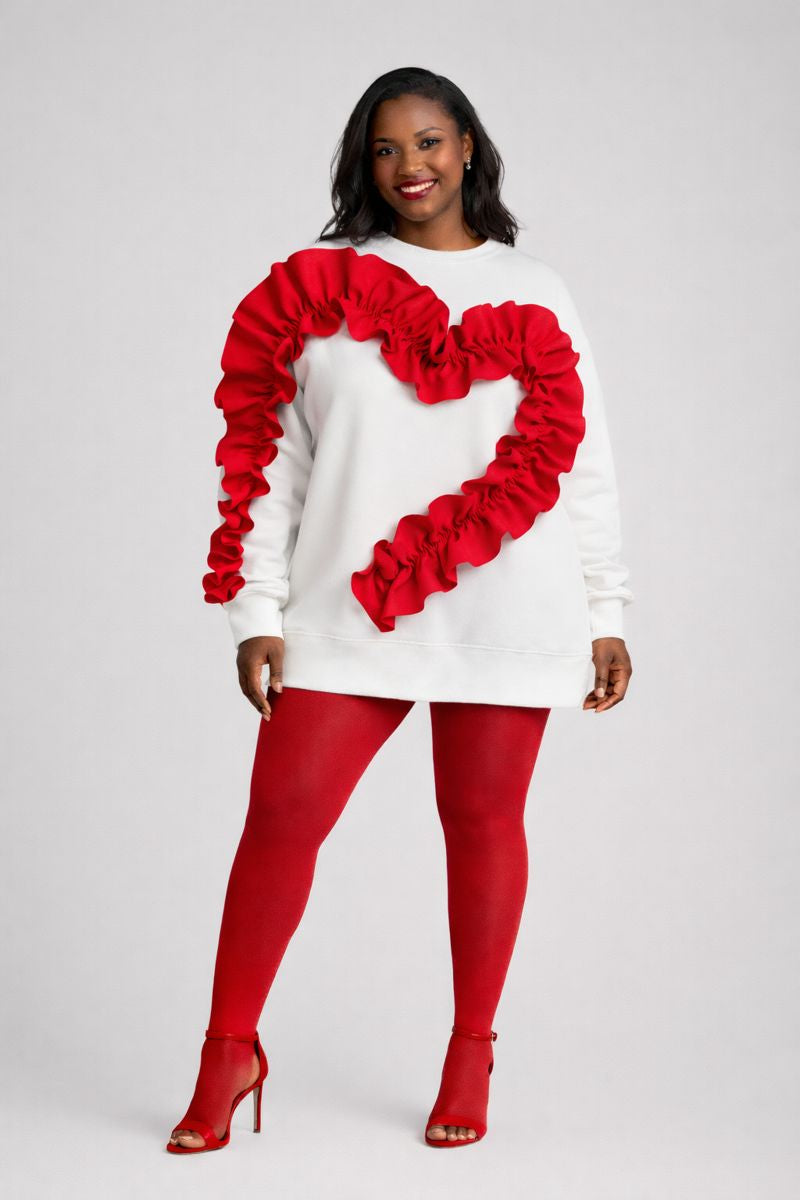 Heart On Sleeve Sweatshirt