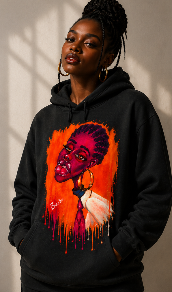 Magenta Nyakio Hoodie